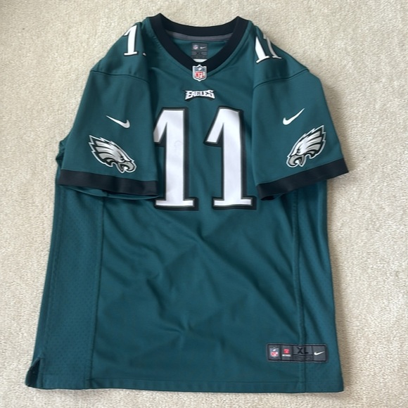 Eagles 2016 Carson Wentz Used Nike jersey - Picture 5 of 5